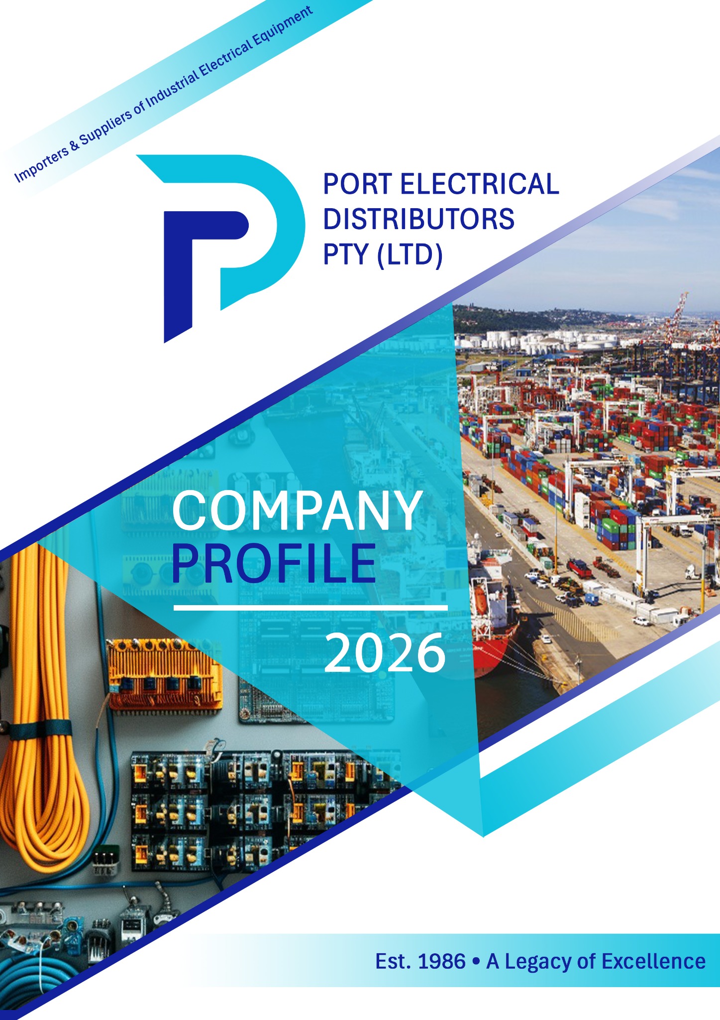 Port Electrical Distributors company profile cover