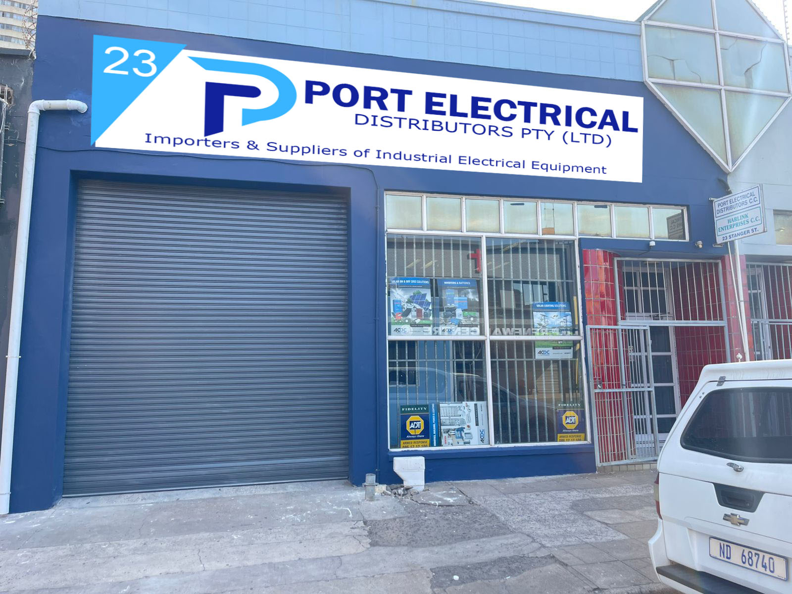 Port Electrical Distributors premises in Durban